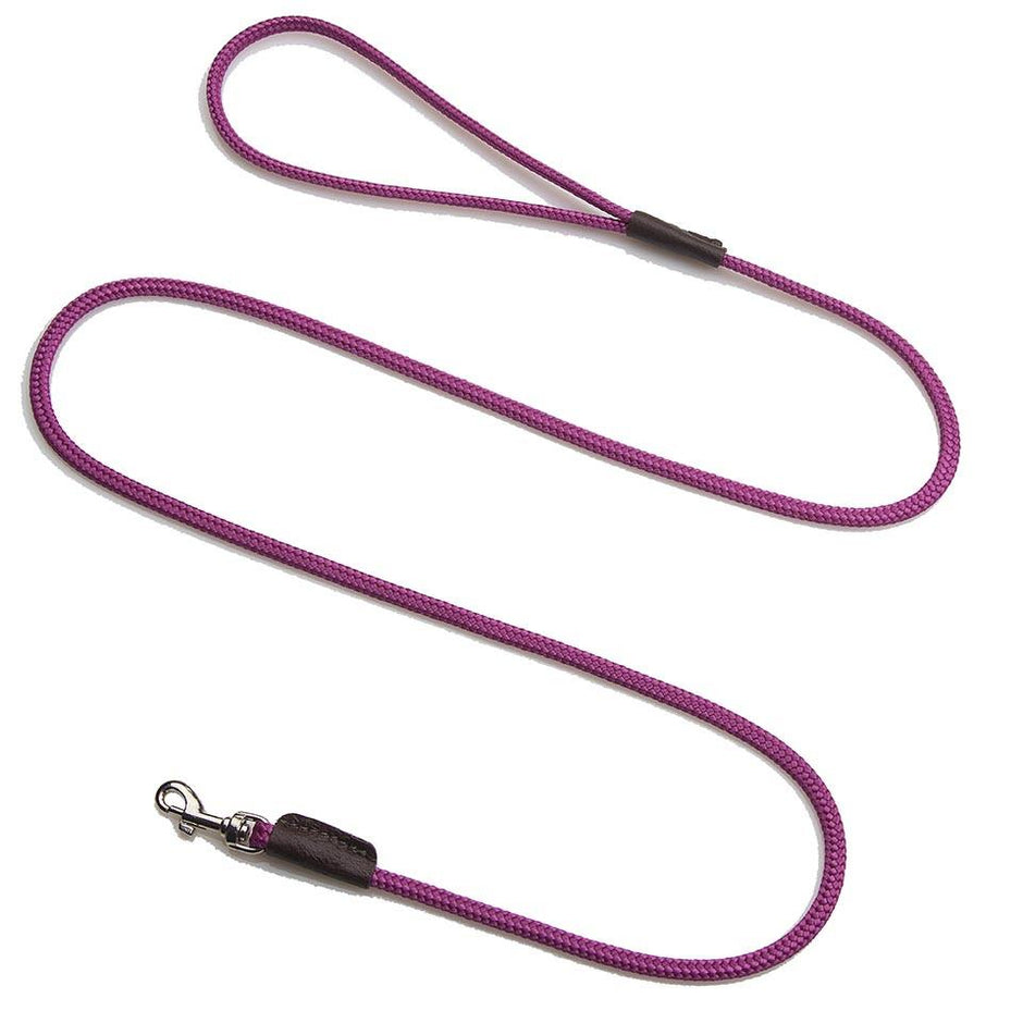 Mendota Pet - Show Snap Leash -  Size 1/8" x  4'