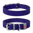 WAUDOG Classic Leather Dog Collar XXsmall - Purple image