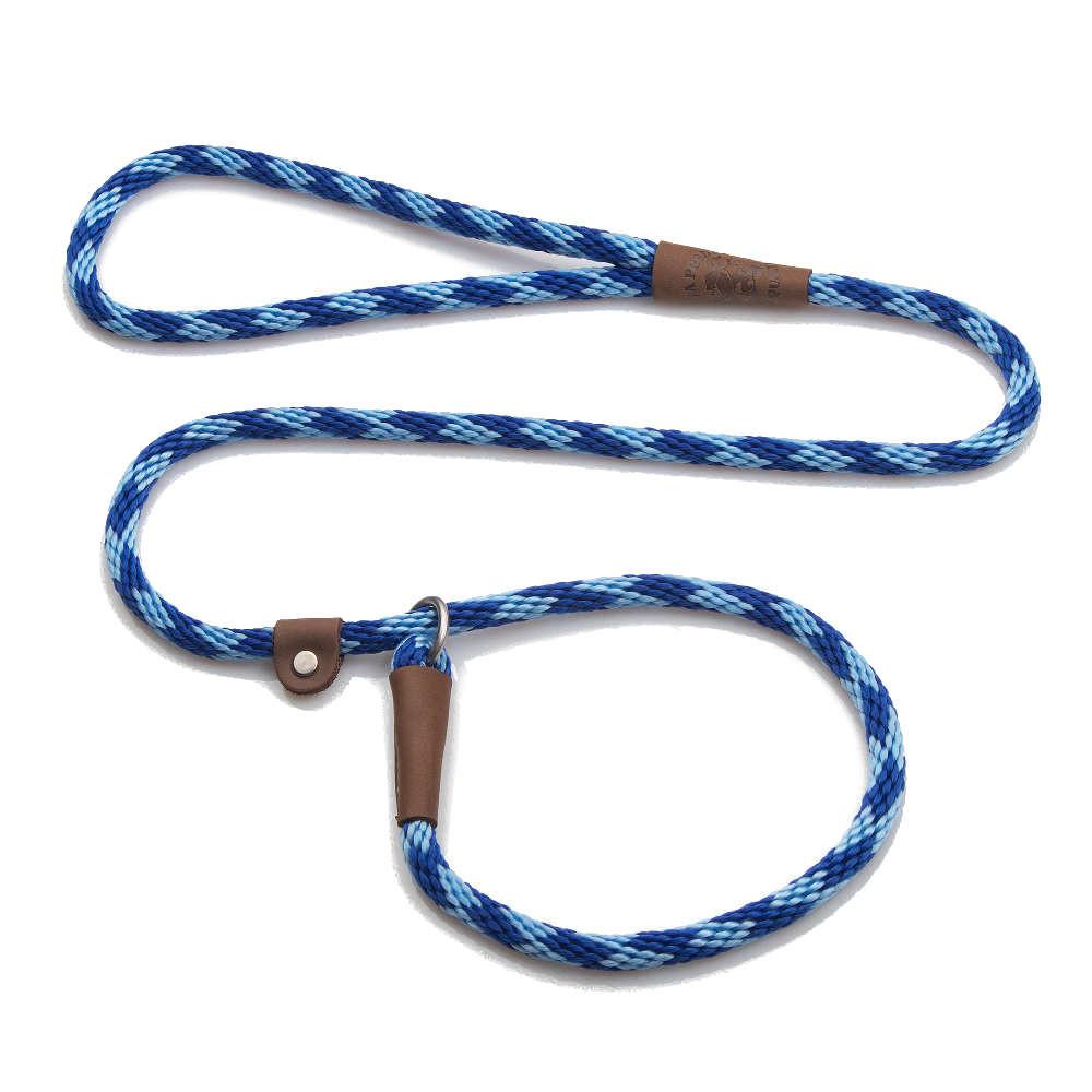Mendota Pet British Style Slip Leash 13mm x 1.2m - Diamond - Sapphire image