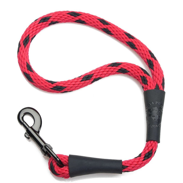Mendota Traffic Leash Large - Black Ice Red image