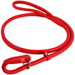Waudog Leather Slip Leash 6mm - Red image