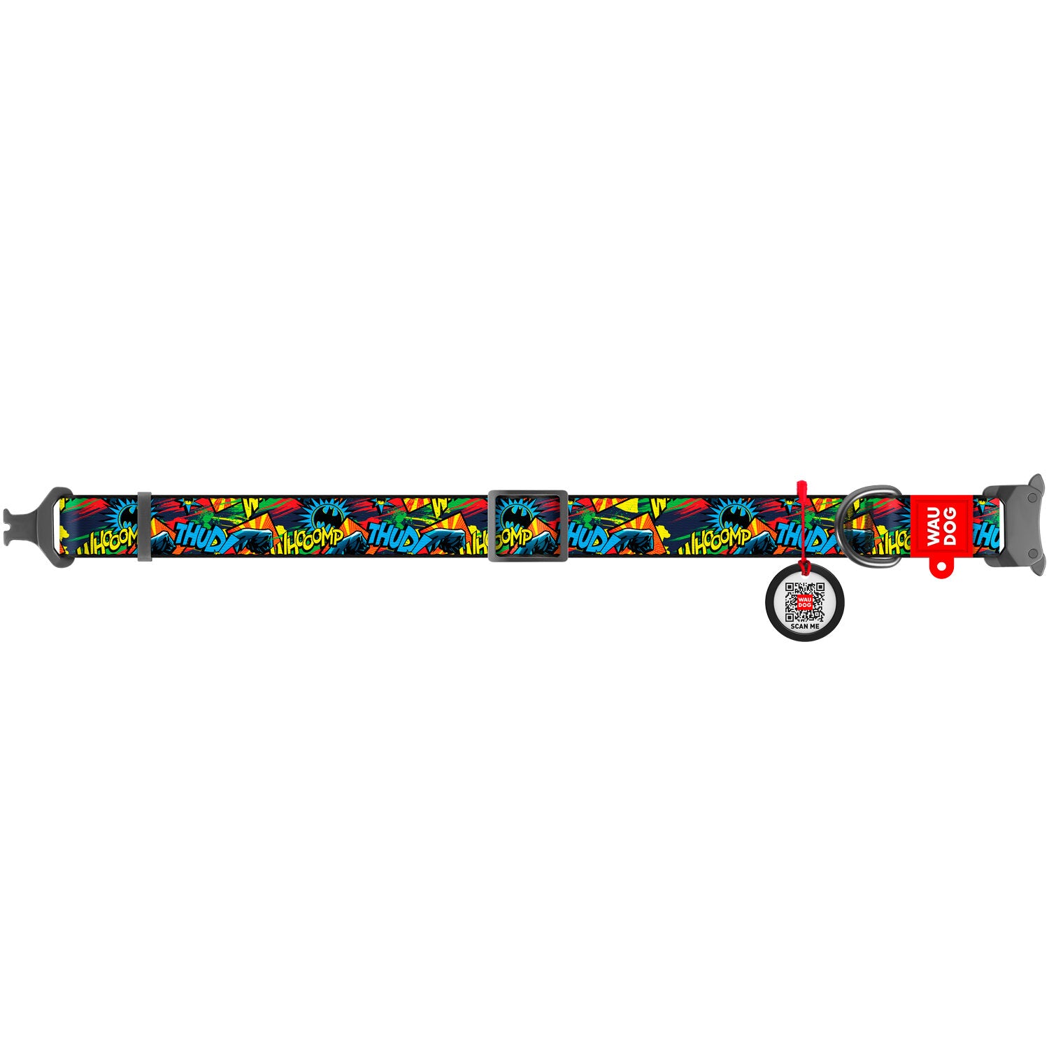 Waudog Batman Bright Nylon Collar