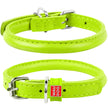 Waudog Round Leather Collar Small