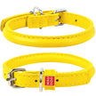 Waudog Round Leather Collar Small