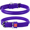 Waudog Round Leather Collar Small