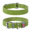 WAUDOG Classic Leather Dog Collar Medium - Green image