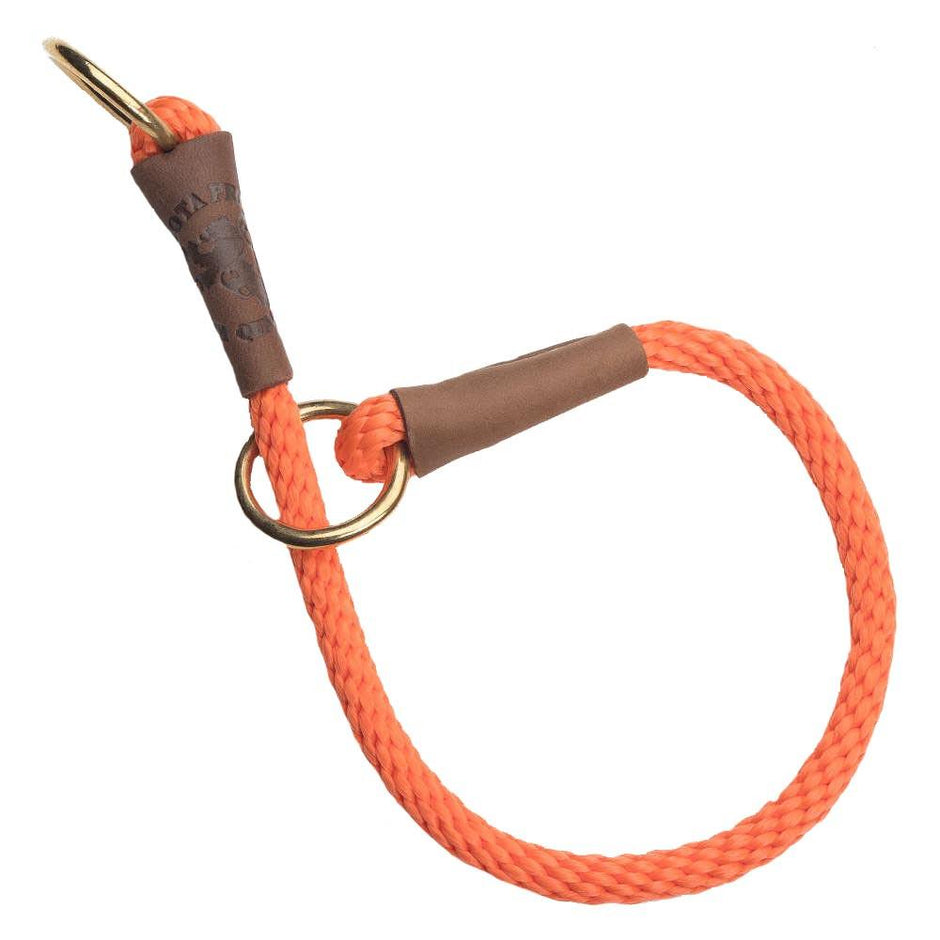 Mendota Pet Command Rope Slip Collar 46cm - Orange image