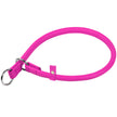 Waudog Leather Slip Collar Large - Hot Pink image