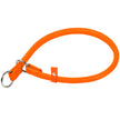 Waudog Leather Slip Collar Medium - Orange image