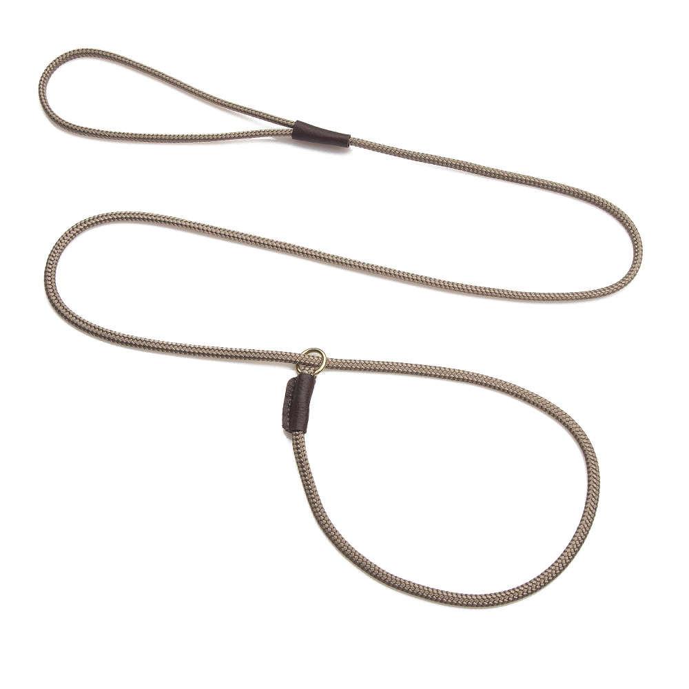 Mendota Show Slip Leash - Tan image