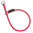 Mendota Pet Dog Show Fine Slip Collar 61cm - Red image