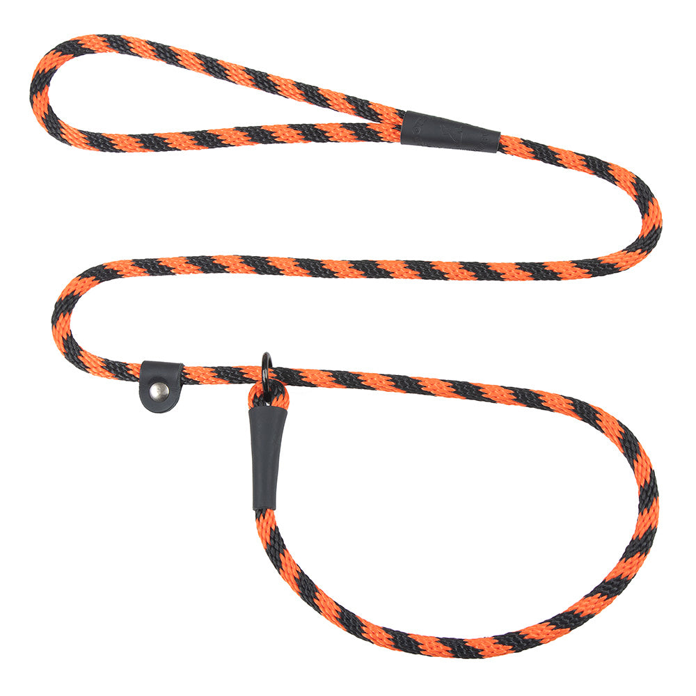Mendota British Style Small Slip Leash 10mm x 1.8m - Jack O Lantern image