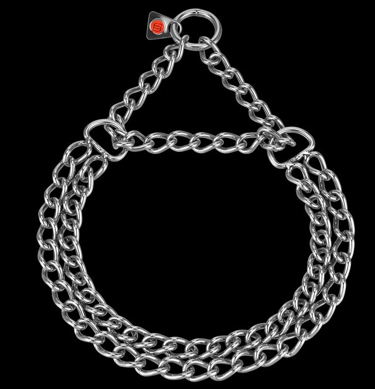 Herm Sprenger Martingale Chain Collars Twin Row image 0