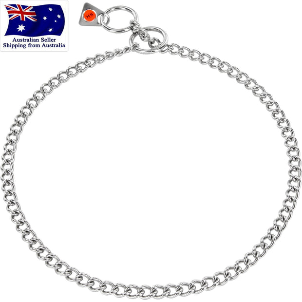 Herm Sprenger Chain Collar Stainless Steel 2mm