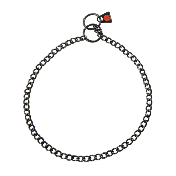 Herm Sprenger Chain Collar Black 2mm