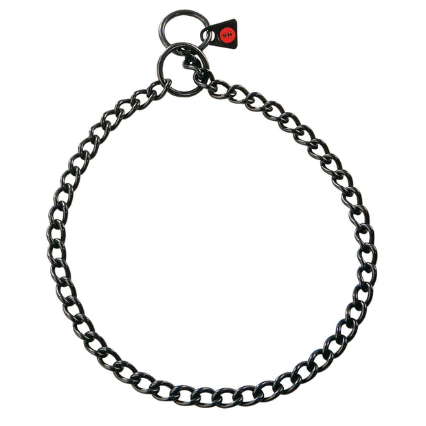 Herm Sprenger Chain Collar Black 2.5mm