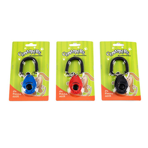 Dog Training Clicker - with Wrist strap - 3 x Colour Randomly Selected
