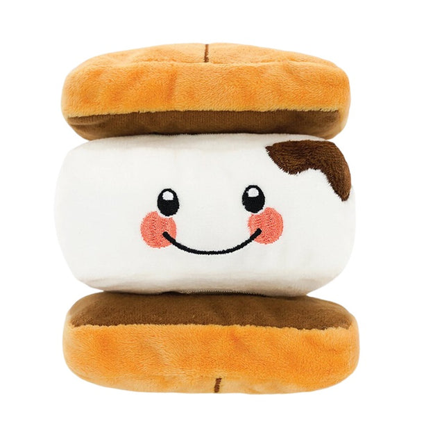 HugSmart FUZZY FRIENDZ DOG TOY CAMPING PUP S'MORE image 0