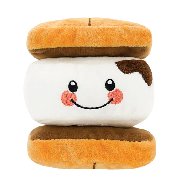 HugSmart FUZZY FRIENDZ DOG TOY CAMPING PUP S'MORE image 0