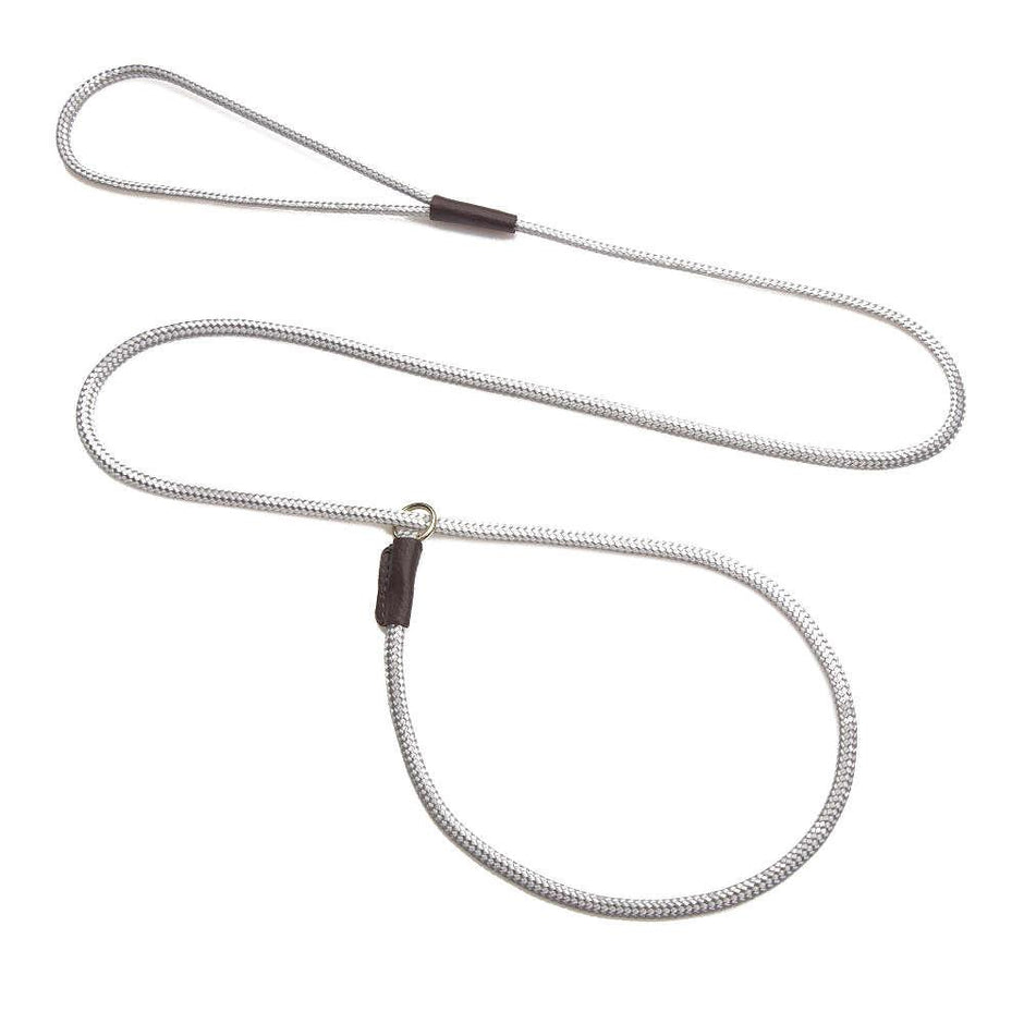 Mendota Show Slip Leash - Silver image