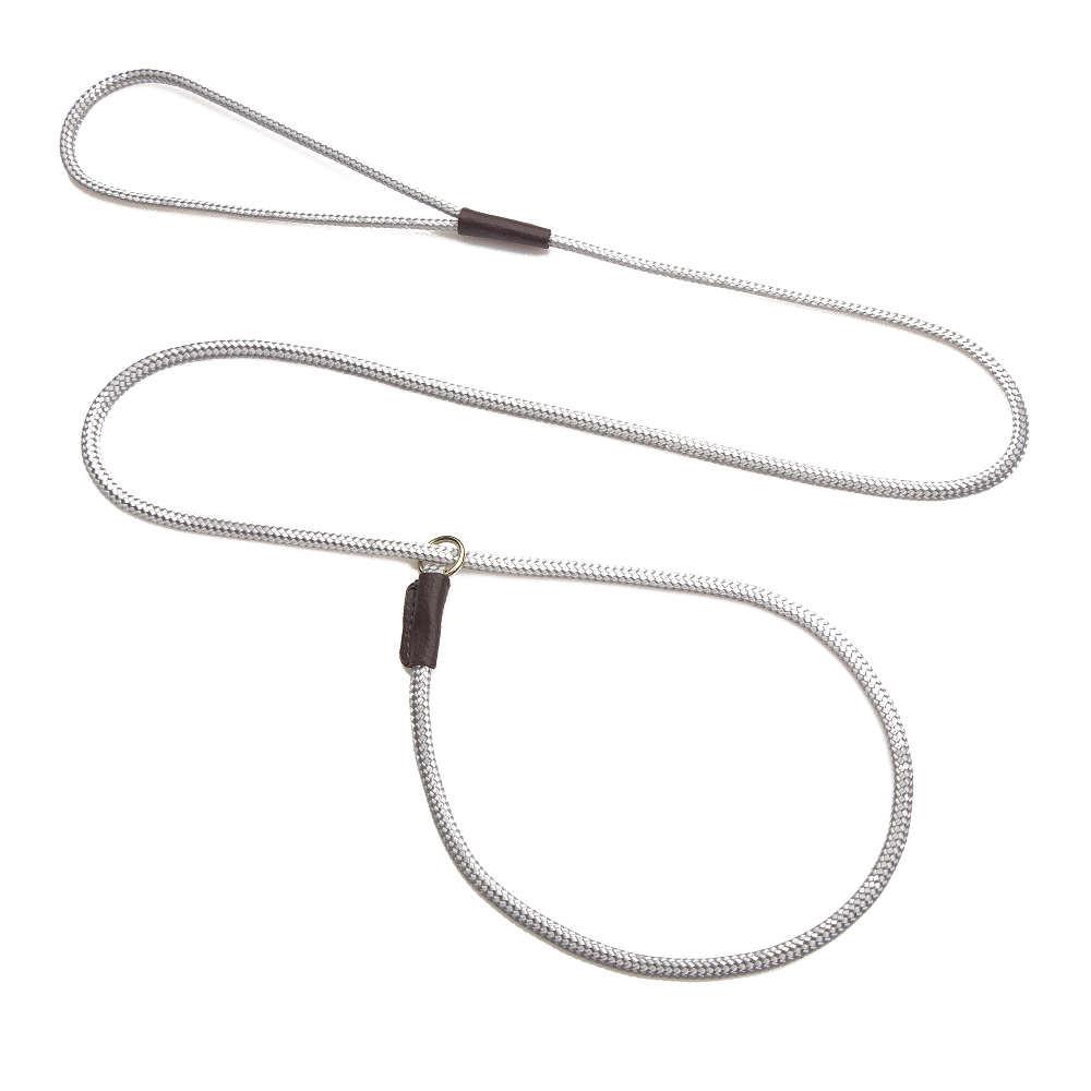 Mendota Show Slip Leash - Silver image