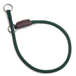 Mendota Pet Dog Show Fine Slip Collar 51cm - Hunter Green image