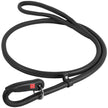 Waudog Leather Slip Leash 6mm - Black image