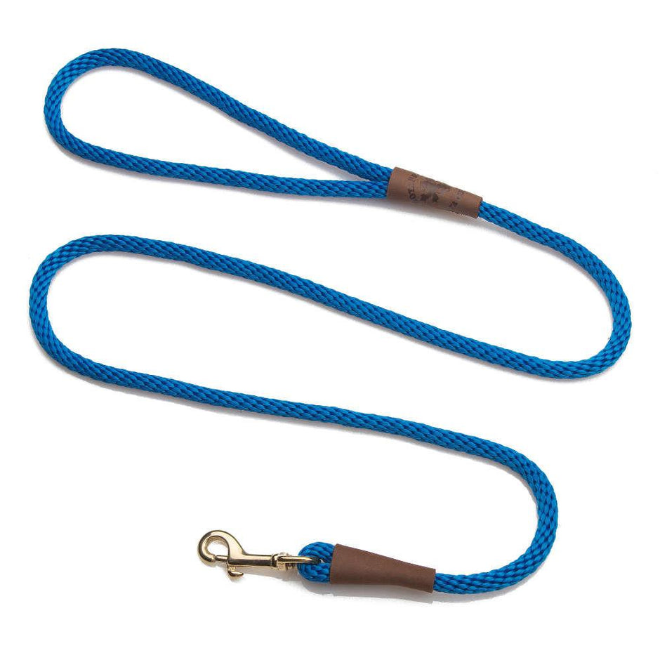 Mendota Pet Small Clip Leash 10mm x 1.8m - Blue image