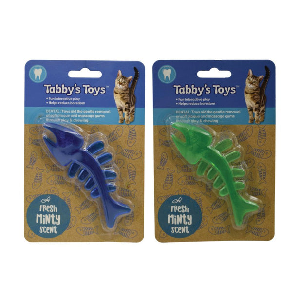 TABBYS CAT TOYS FISH SKELETON TOY image 0