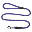 Mendota Pet Small Clip Leash 10mm x 1.8m - Black Ice Purple image