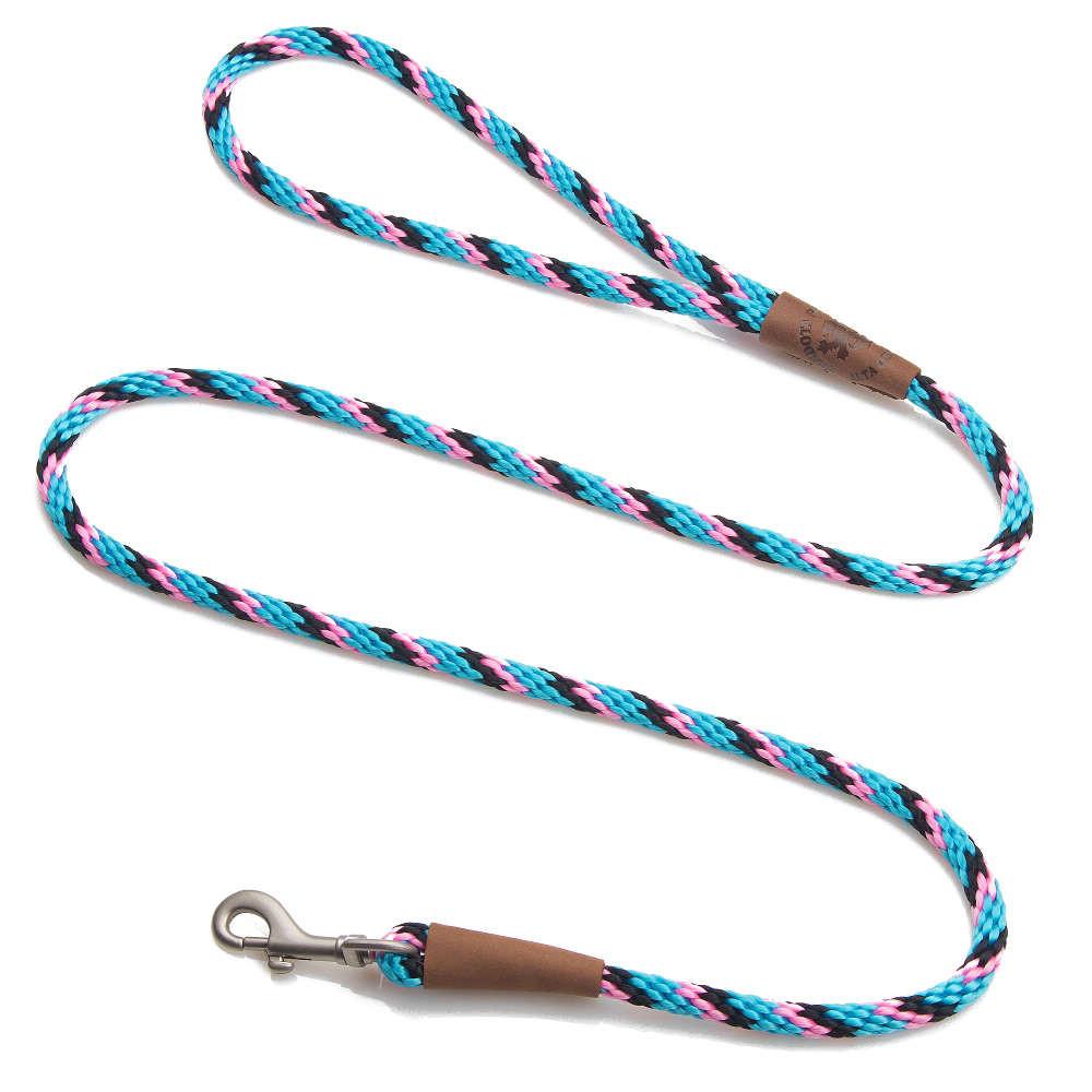 Mendota Pet Small Clip Leash 10mm x 1.8m - Tricolour Starbright image