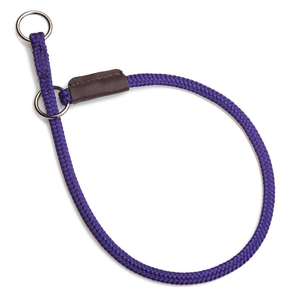 Mendota Pet Dog Show Fine Slip Collar 61cm - Purple image