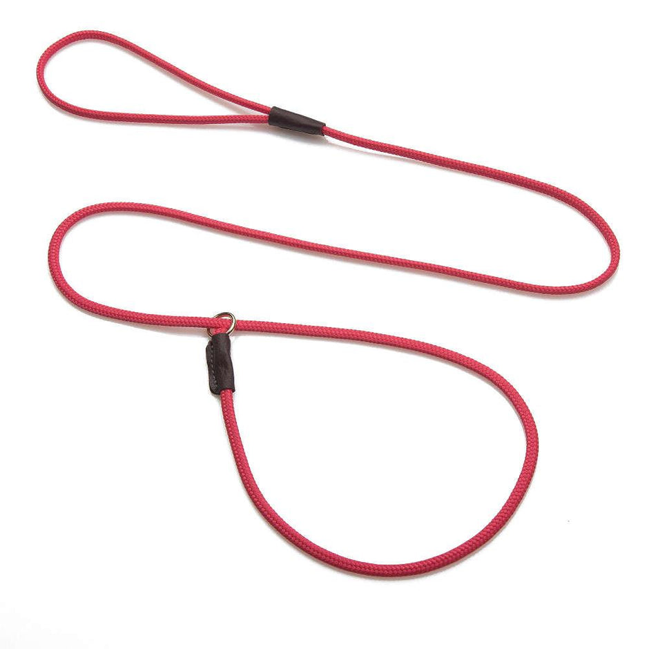 Mendota Show Slip Leash - Red image