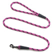 Mendota Pet Small Clip Leash 10mm x 1.8m - Black Ice Raspberry image