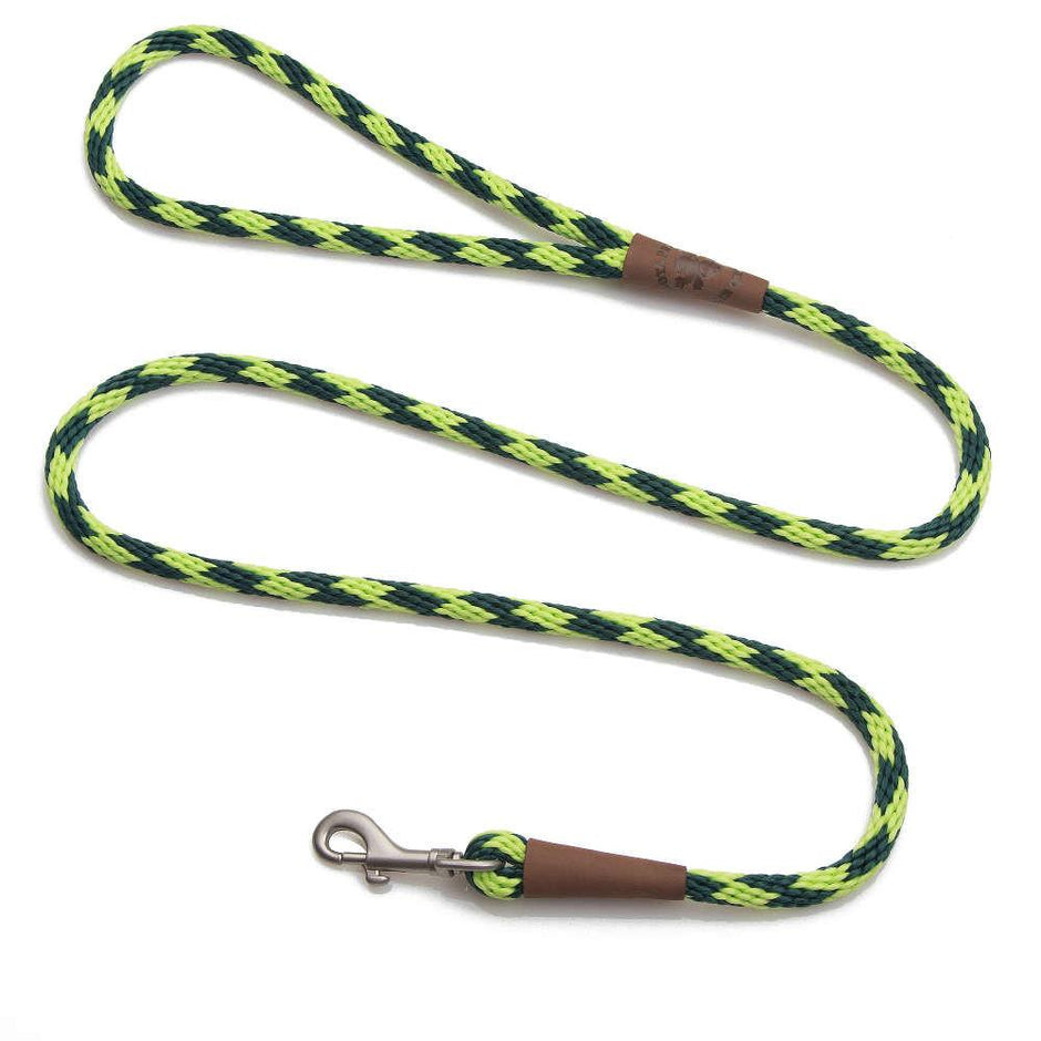Mendota Pet Small Clip Leash 10mm x 1.8m - Diamond - Jade image