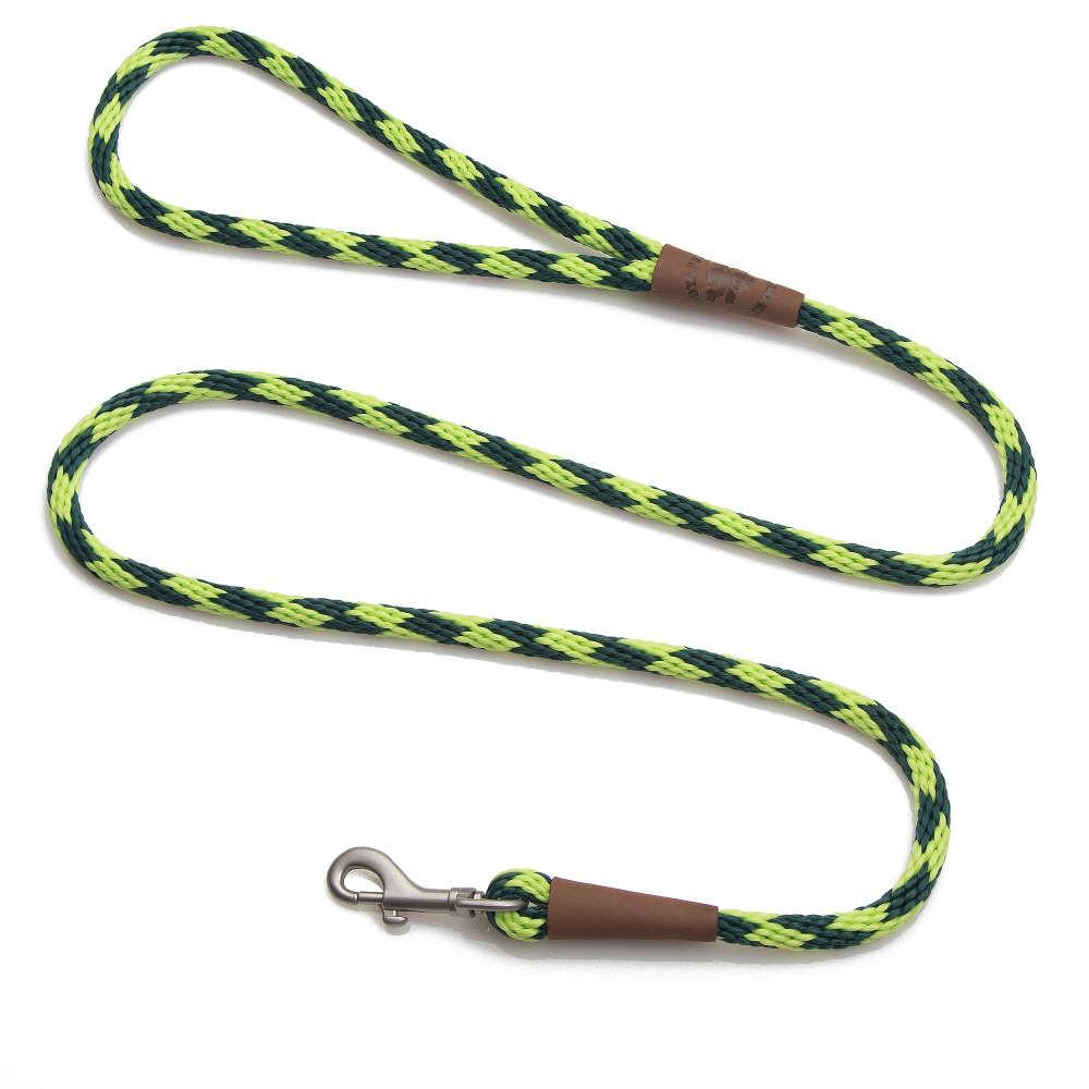 Mendota Pet Small Clip Leash 10mm x 1.8m - Diamond - Jade image