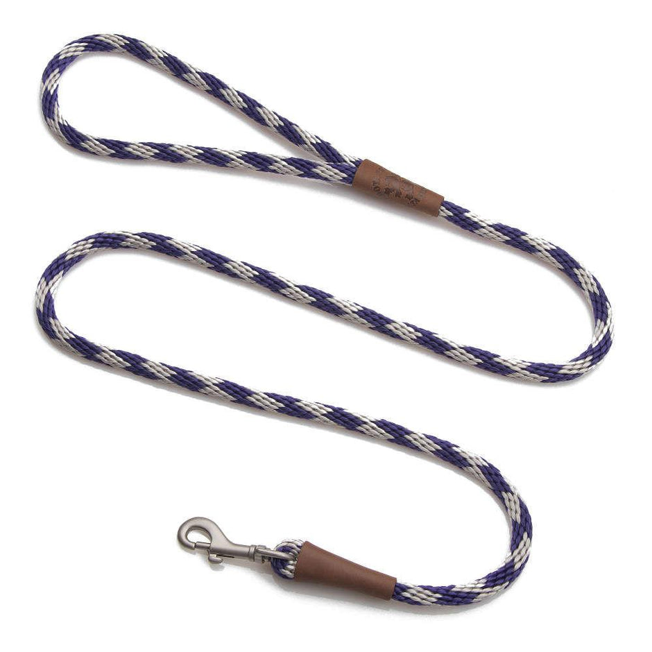Mendota Pet Small Clip Leash 10mm x 1.8m - Diamond - Amethyst image