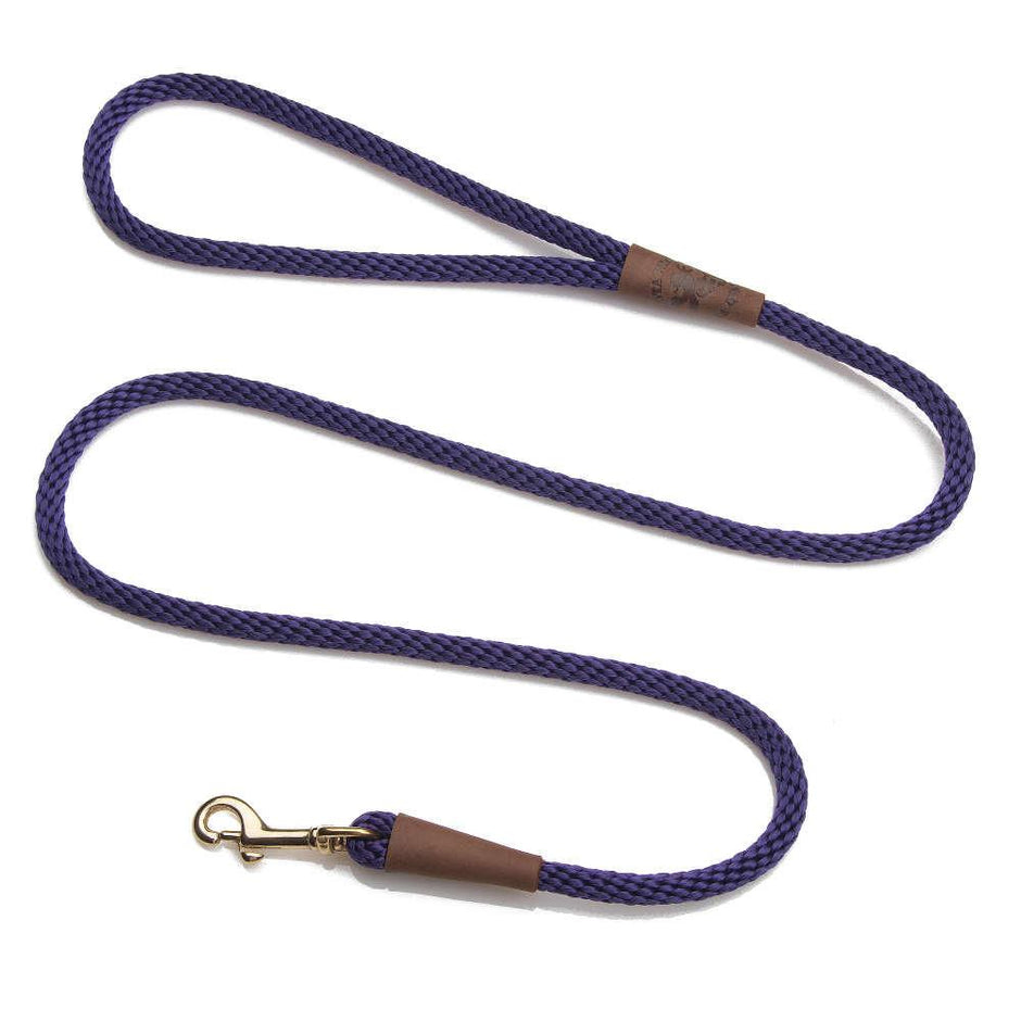 Mendota Pet Small Clip Leash 10mm x 1.8m - Purple image