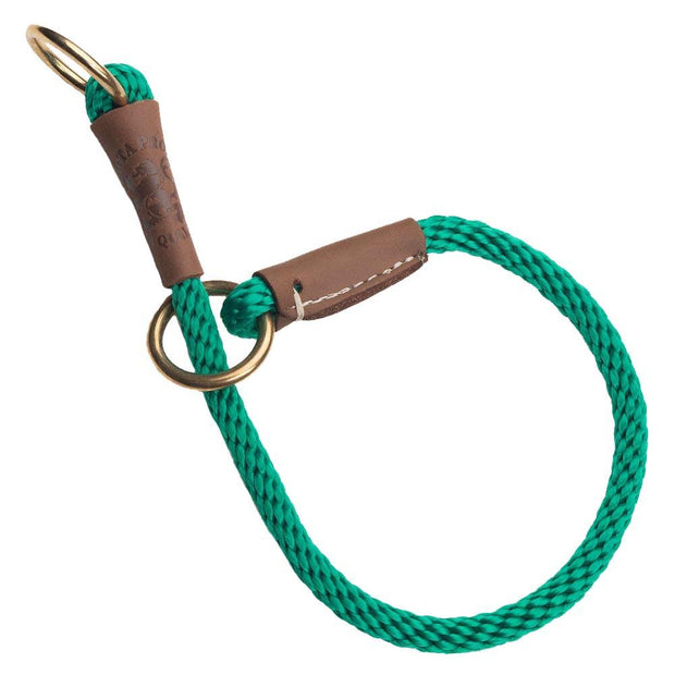 Mendota Pet Command Rope Slip Collar 51cm - Kelly Green image