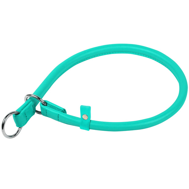 Waudog Leather Slip Collar Large - Mint image