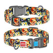 Waudog Glamorous Skulls Collar