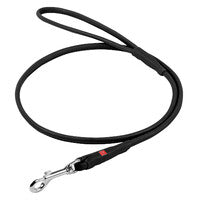 Waudog Rolled Leather Clip Leash - Size Length 183cm width 13mm
