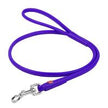 Waudog Rolled Leather Clip Leash - Size Length 183cm width 13mm