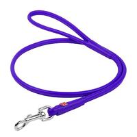 Waudog Rolled Leather Clip Leash - Size Length 183cm width 13mm