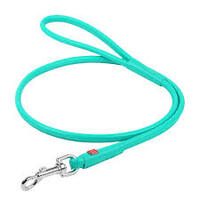 Waudog Round Leather Clip Leash - Size: Width : 6mm Length 183cm