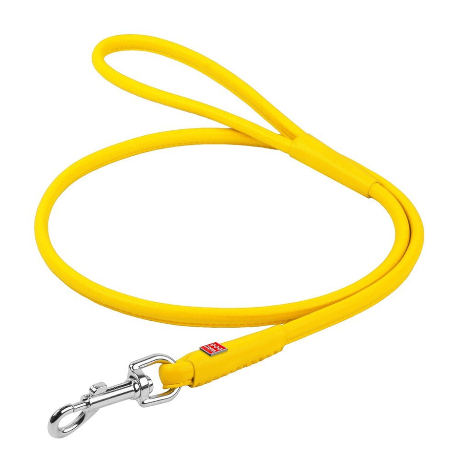 Waudog Leather Clip Leash - Size: Width : 10mm Length 183cm