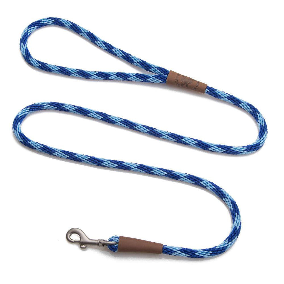 Mendota Pet Small Clip Leash 10mm x 1.8m - Diamond - Sapphire image