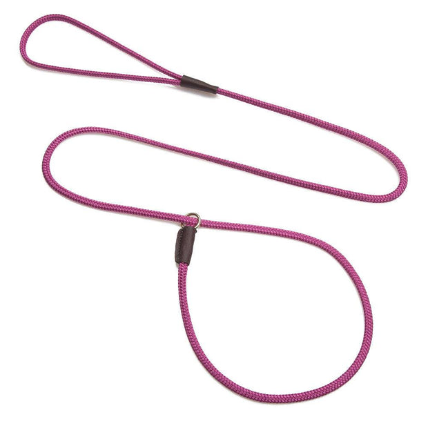 Mendota Show Slip Leash - Raspberry image