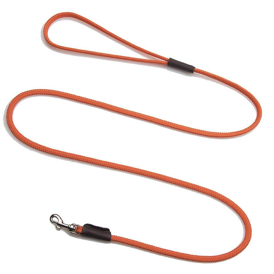 Mendota Show Snap Leash - Orange image