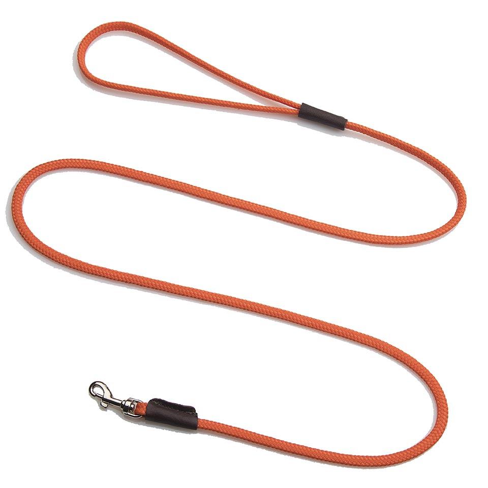Mendota Show Snap Leash - Orange image